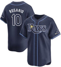 Tampa Bay Rays #10 Amed Rosario Navy Jereymy Away Limited Stitched Jersey