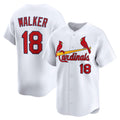 St. Louis Cardinals #18 Jordan Walker White Jereymy Home Limited Player Jersey