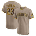 San Diego Padres #23 Fernando Tatis Jr. Khaki Jereymy Sand Elite Jersey