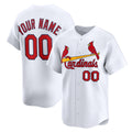 Custom St. Louis Cardinals White Jereymy Home Limited Jersey