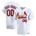 Custom St. Louis Cardinals White Jereymy Home Limited Jersey