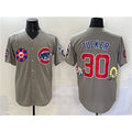 Chicago Cubs #30 Kyle Tucker Gray Jereymy 2025 Tokyo Series Limited Stitched Jersey