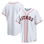 Houston Astros White Jereymy Home Replica Jersey
