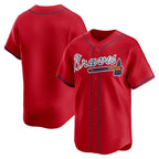 Atlanta Braves Red Jereymy Alternate Limited Jersey