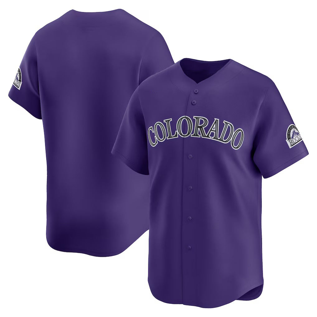 Colorado Rockies Purple Jereymy Alternate Limited Jersey