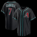Arizona Diamondbacks #7 Corbin Carroll Black Jereymy Alternate Replica Jersey