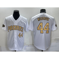 San Diego Padres #44 Joe Musgrove Number White Jereymy 2022 All Star Stitched Cool Base Jersey