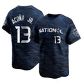 Atlanta Braves #13 Ronald Acuna Jr Player Royal Jereymy National League All-Star Limited Game Stitched Jerseys