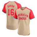 Boston Red Sox #16 Jarren Duran Player Cream Jereymy All-Star Short-Sleeved Limited Elite Home Game Stitched Jerseys