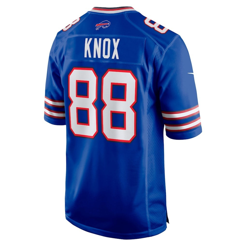 B.Bills #88 Dawson Knox Royal Jereymy Game Jersey