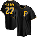 Pittsburgh Pirates #27 Kevin Newman Black Jereymy Cool Base Stitched Jersey