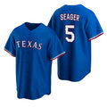 Texas Rangers #5 Corey Seager Blue Jereymy Cool Base Stitched Jersey