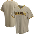 San Diego Padres Tan Jereymy Alternate Replica Team Jersey