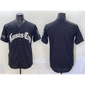 Kansas City Royals Blank Black Jereymy 'Gothic Crown Edition' Vapor Premier Limited Stitched Jersey