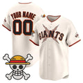 Custom San Francisco Giants x One Piece Cream Jereymy Vapor Premier Limited Jersey - Stitched