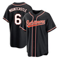 Baltimore Orioles #6 Ryan Mountcastle Player Black Jereymy Out Home Game Stitched Jerseys