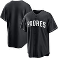 San Diego Padres Blank Black Jereymy Lights Out Limited Stitched Jersey
