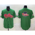 Philadelphia Phillies Team Big Logo Green Jereymy Phanatic Limited Stitched Jersey