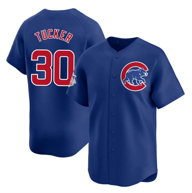 Chicago Cubs #30 Kyle Tucker Royal Jereymy 2025 Limited Stitched Jersey