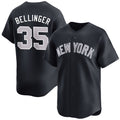 New York Yankees #35 Cody Bellinger Navy Jereymy 2024 Alternate Limited Stitched Jersey