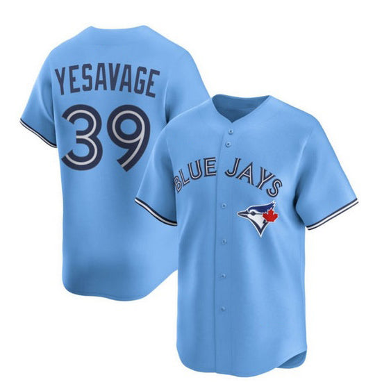 Toronto Blue Jays #39 Trey Yesavage Powder Blue Jereymy Player Jersey