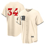 Texas Rangers #34 Nolan Ryan Cream Jereymy 2023 City Connect Cool Base Stitched Jersey