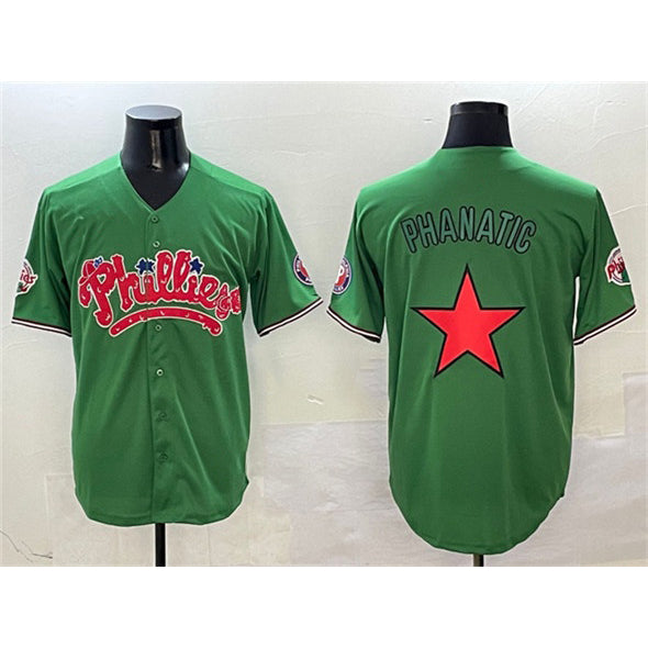 Philadelphia Phillies Green Jereymy Phanatic Limited Stitched Jersey