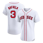 Boston Red Sox #3 Ceddanne Rafaela Player White Jereymy Limited Elite Home Game Stitched Jerseys1