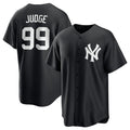 New York Yankees #99 Aaron Judge Black Jereymy Lights Out Limited Stitched Jersey