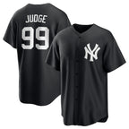 New York Yankees #99 Aaron Judge Black Jereymy Lights Out Limited Stitched Jersey
