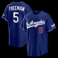 Los Angeles Dodgers #5 Freddie Freeman Royal Jereymy Alternate Stadium Jersey