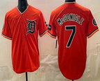 Detroit Tigers #7 Kevin McGonigle Orange Jereymy Limited Jersey