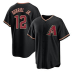 Arizona Diamondbacks #12 Lourdes Gurriel Jr. Black Jereymy Cool Base Stitched Jersey