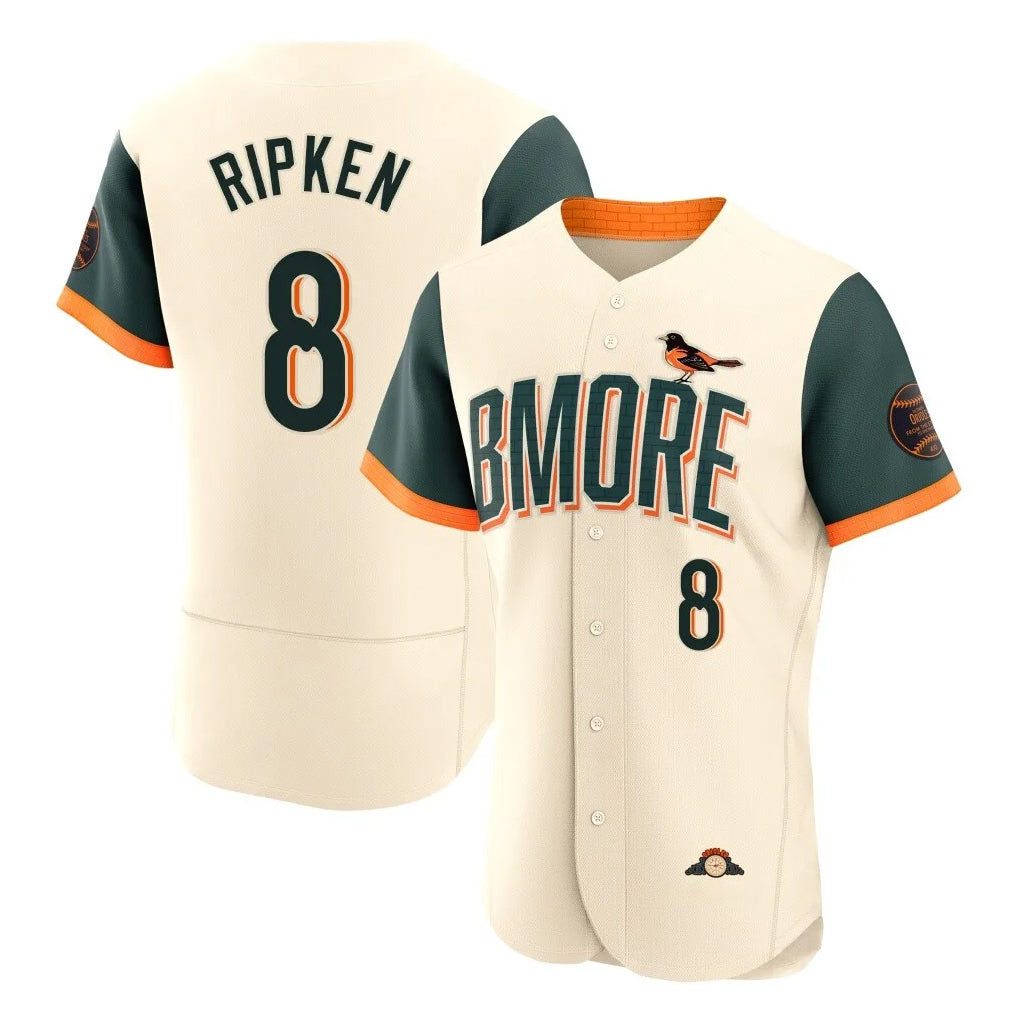 Baltimore Orioles #8 Cal Ripken Player Cream Jereymy 2026 City Connect Limited Elite Home Game Stitched Jerseys