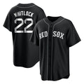 Boston Red Sox #22 Garrett Whitlock Player Black Jereymy Home Game Stitched Jerseys