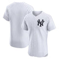 New York Yankees White Jereymy Home Elite Jersey