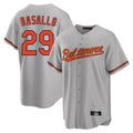 Baltimore Orioles #29 Samuel Basallo Player Gray Jereymy Home Game Stitched Jerseys