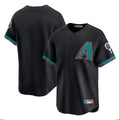 Arizona Diamondbacks Black Jereymy Throwback Cooperstown Limited Home Blank Player Stitched Jerseys