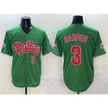 Philadelphia Phillies #3 Bryce Harper Green Jereymy Phanatic Limited Stitched Jersey