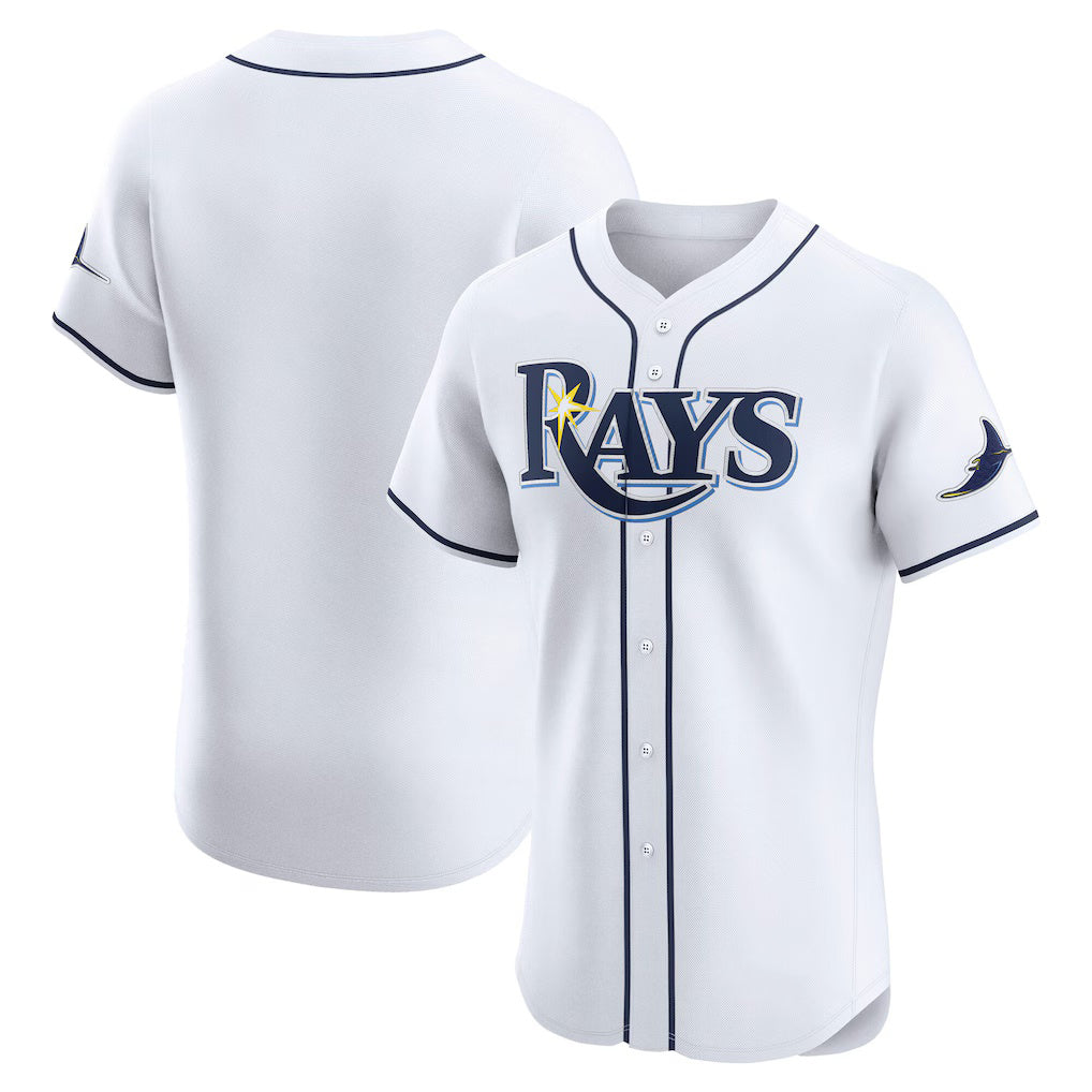 Tampa Bay Rays White Jereymy Home Elite Jersey